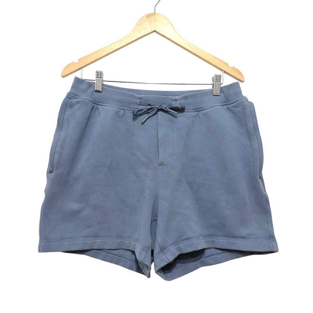 Lululemon Mens Steady State Shorts Blue Loungewear 5" Inseam Mens Size L